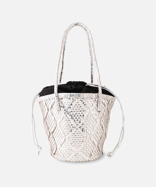 allureville かごバッグ レザーコンビカゴバッグ|allureville OFFICIAL SITE / ONLINE