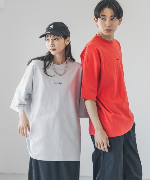 LOWRYS FARM(ローリーズファーム)の「BRANDALISEDSS 325739(Tシャツ/カットソー・メンズ・ホワイト/オレンジ/グレー/ブラック/アイボリー/ブラウン・LARGE/MEDIUM)」の4枚目の写真
