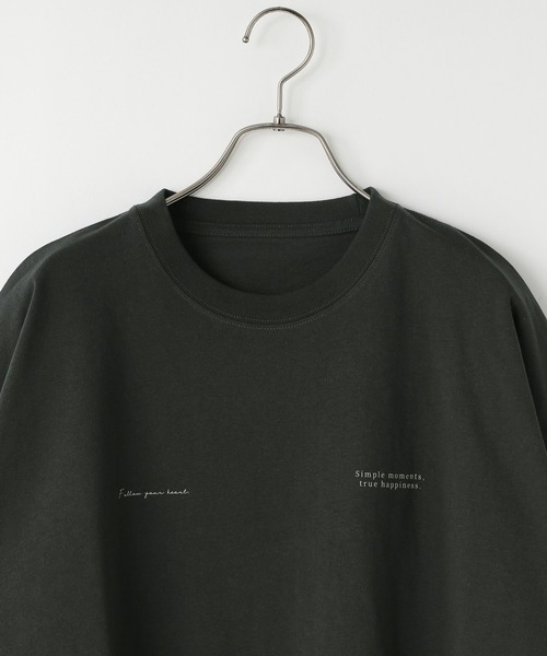 LOWRYS FARM(ローリーズファーム)の「BRANDALISEDSS 325739(Tシャツ/カットソー・メンズ・ホワイト/オレンジ/グレー/ブラック/アイボリー/ブラウン・LARGE/MEDIUM)」の10枚目の写真