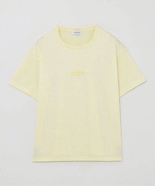 MACKINTOSH PHILOSOPHY（ﾏｯｷﾝﾄｯｼｭ ﾌｨﾛｿﾌｨｰ）の「刺しゅうロゴTシャツ（Tシャツ/カットソー・レディース・オフホワイト/ブルー/ブラック/レッド/ベージュ/イエロー・38）」の5枚目の写真