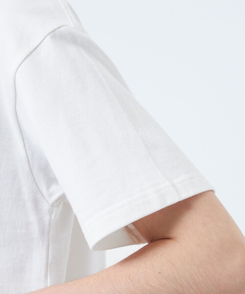 MACKINTOSH PHILOSOPHY（ﾏｯｷﾝﾄｯｼｭ ﾌｨﾛｿﾌｨｰ）の「刺しゅうロゴTシャツ（Tシャツ/カットソー・レディース・オフホワイト/ブルー/ブラック/レッド/ベージュ/イエロー・38）」の14枚目の写真