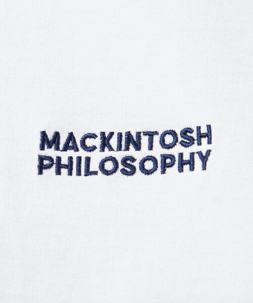 MACKINTOSH PHILOSOPHY（ﾏｯｷﾝﾄｯｼｭ ﾌｨﾛｿﾌｨｰ）の「刺しゅうロゴTシャツ（Tシャツ/カットソー・レディース・オフホワイト/ブルー/ブラック/レッド/ベージュ/イエロー・38）」の15枚目の写真