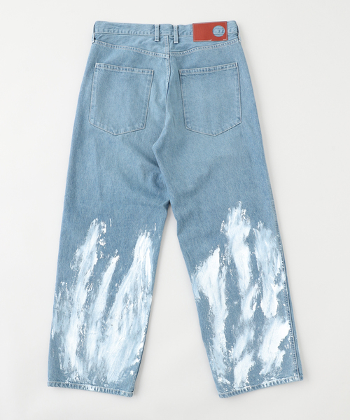パンツ ENCOMING/SPOTTED DENIM TROUSER ENCOMING (インカミング) PAINTERS DENIM TROUSER PDETR-BL（デニム