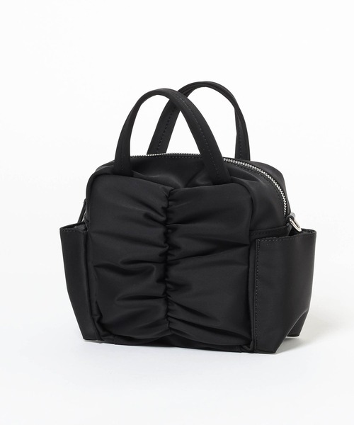 LAKOLE（ラコレ）の「ネオプレーンギャザーショルダーバッグ / 321152（ショルダーバッグ・レディース・ブラック/その他1/レモンイエロー/ブルー・FREE）」の6枚目の写真