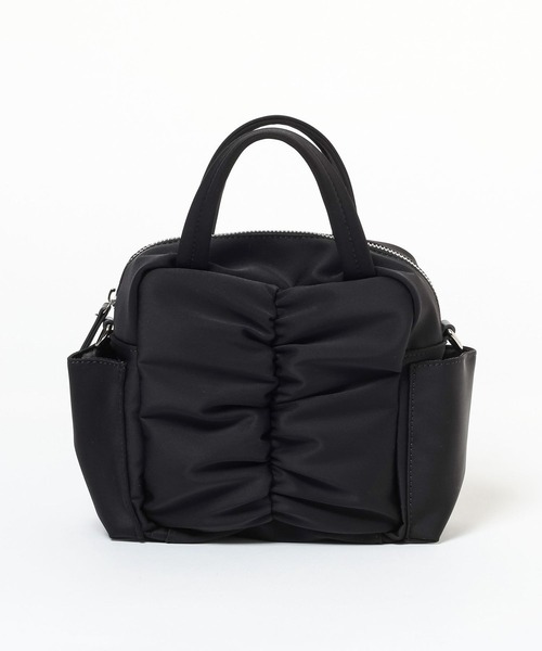 LAKOLE（ラコレ）の「ネオプレーンギャザーショルダーバッグ / 321152（ショルダーバッグ・レディース・ブラック/その他1/レモンイエロー/ブルー・FREE）」の8枚目の写真