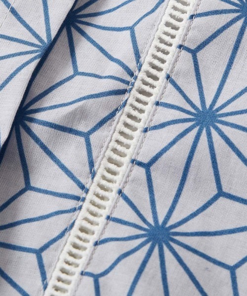 devirock（デビロック）の「えらべるデザイン クラシカル甚平（浴衣・キッズ・ブルー系2/ネイビー系2/グレー系2/ブルー系1/ネイビー系1/グレー系1・90cm/100cm/110cm/120cm/130cm/140cm/150cm/160cm）」の13枚目の写真