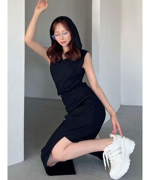 スウェットフーディーワンピース（ワンピース）｜RESEXXY