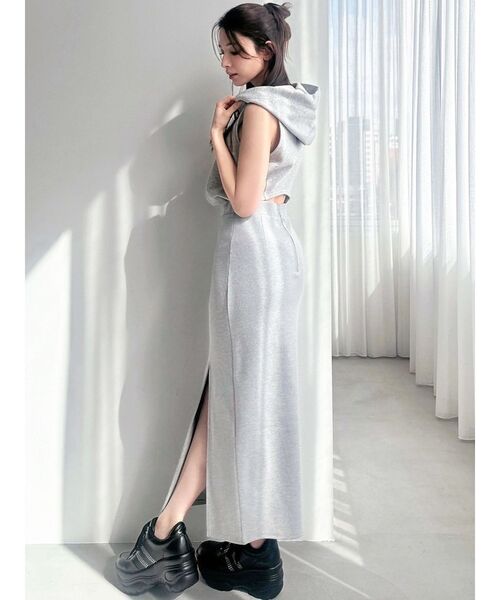 セール】スウェットフーディーワンピース（ワンピース