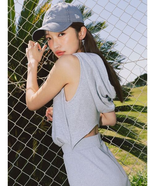 RESEXXY(リゼクシー)の「スウェットフーディーワンピース(ワンピース・レディース・ホワイト/グレー/ブラック・FREE)」の19枚目の写真