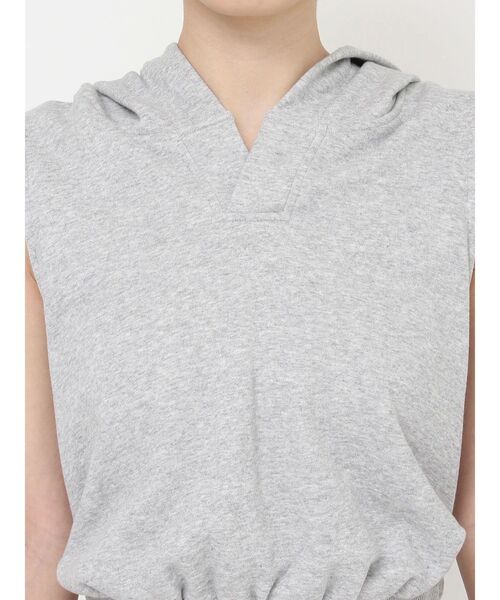 RESEXXY(リゼクシー)の「スウェットフーディーワンピース(ワンピース・レディース・ホワイト/グレー/ブラック・FREE)」の13枚目の写真