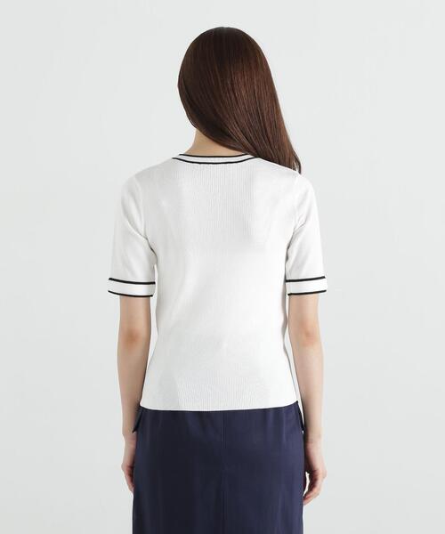 PROPORTION BODY DRESSING（プロポーションボディドレッシング）の「リボンポイントニット / 1215170406（ニット/セーター・レディース・ブラック/ホワイト/ベージュ・SMALL/MEDIUM）」の15枚目の写真