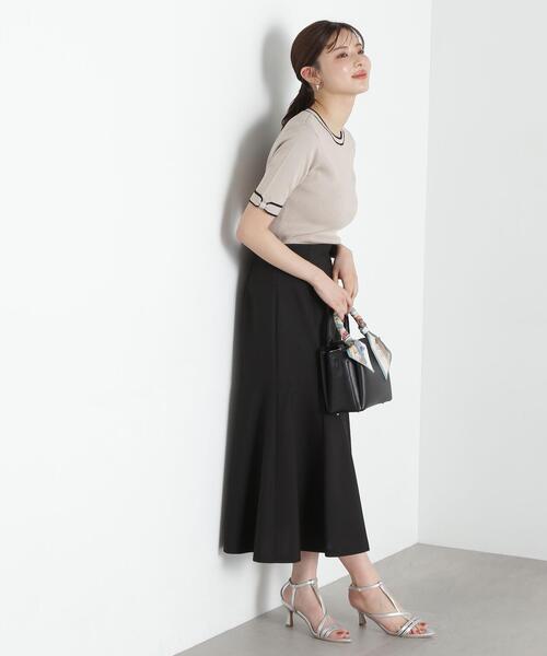 PROPORTION BODY DRESSING（プロポーションボディドレッシング）の「リボンポイントニット / 1215170406（ニット/セーター・レディース・ブラック/ホワイト/ベージュ・SMALL/MEDIUM）」の22枚目の写真