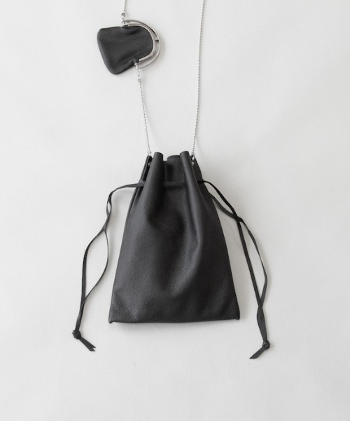 ED ROBERT JUDSON(エドロバートジャドソン)の「ED ROBERT JUDSON CHAIN POUCH & FRAME PURSE -WHEINHEIMER-(ボディバッグ/ウエストポーチ・メンズ・ブラック・2(M))」の5枚目の写真