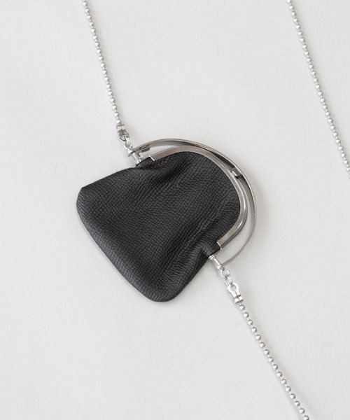 ED ROBERT JUDSON(エドロバートジャドソン)の「ED ROBERT JUDSON CHAIN POUCH & FRAME PURSE -WHEINHEIMER-(ボディバッグ/ウエストポーチ・メンズ・ブラック・2(M))」の4枚目の写真