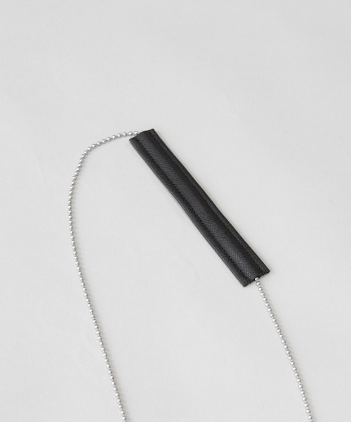 ED ROBERT JUDSON(エドロバートジャドソン)の「ED ROBERT JUDSON CHAIN POUCH & FRAME PURSE -WHEINHEIMER-(ボディバッグ/ウエストポーチ・メンズ・ブラック・2(M))」の3枚目の写真