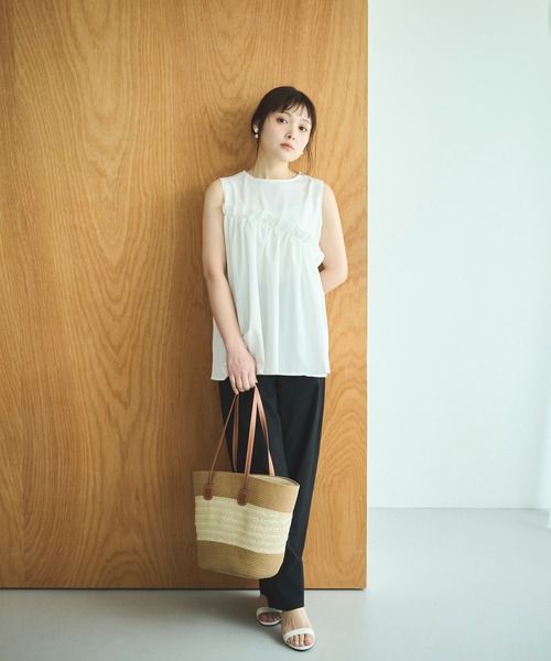 attiree(アティレー)の「【ハイパーストレッチ】バレルレッグパンツ(その他パンツ・レディース・ブラック・SMALL/MEDIUM/LARGE)」の16枚目の写真