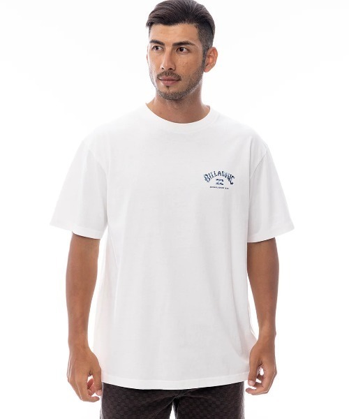 BILLABONG（ビラボン）の「BILLABONG メンズ ARCH FILL Tシャツ 【2025年春夏モデル】/ビラボンバックプリント半袖Tシャツ（Tシャツ/カットソー・メンズ・ホワイト/グリーン系その他/ブラック・SMALL/MEDIUM/LARGE/X-LARGE）」の4枚目の写真