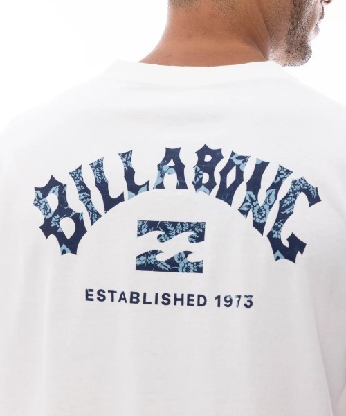 BILLABONG（ビラボン）の「BILLABONG メンズ ARCH FILL Tシャツ 【2025年春夏モデル】/ビラボンバックプリント半袖Tシャツ（Tシャツ/カットソー・メンズ・ホワイト/グリーン系その他/ブラック・SMALL/MEDIUM/LARGE/X-LARGE）」の6枚目の写真