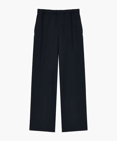 LAD MUSICIAN（ラッドミュージシャン）の「POLYESTER TWILL STRAIGHT PANTS（その他パンツ・メンズ・ブラック/ネイビー系・42/44/46）」の2枚目の写真