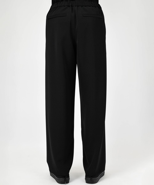 LAD MUSICIAN（ラッドミュージシャン）の「POLYESTER TWILL STRAIGHT PANTS（その他パンツ・メンズ・ブラック/ネイビー系・42/44/46）」の5枚目の写真