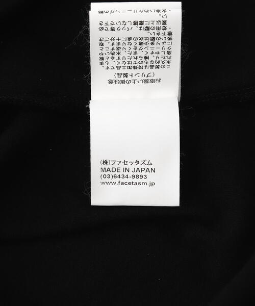 FACETASM（ファセッタズム）の「FACETASM/ファセッタズム/別注BLACK FLAG TEE（Tシャツ/カットソー・メンズ・ブラック/ホワイト・F）」の5枚目の写真