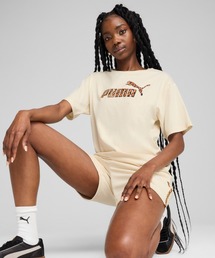 PUMA | PUMA プーマ ウィメンズ ESS グラフィック アニマル リラックス 半袖 Tシャツ(Tシャツ/カットソー)