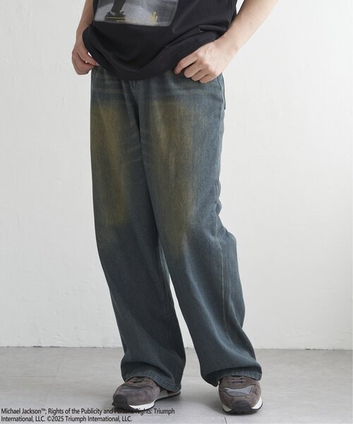 VENCEEXCHANGE(ヴァンスエクスチェンジ)の「デニムバギーパンツ(その他パンツ・メンズ・ネイビー/ブラック/ブルー・LL/L/M)」の2枚目の写真