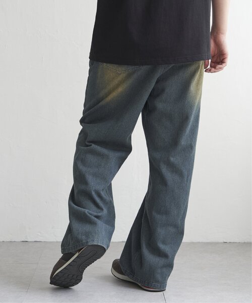 VENCEEXCHANGE(ヴァンスエクスチェンジ)の「デニムバギーパンツ(その他パンツ・メンズ・ネイビー/ブラック/ブルー・LL/L/M)」の4枚目の写真