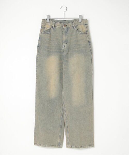 VENCEEXCHANGE(ヴァンスエクスチェンジ)の「デニムバギーパンツ(その他パンツ・メンズ・ネイビー/ブラック/ブルー・LL/L/M)」の9枚目の写真