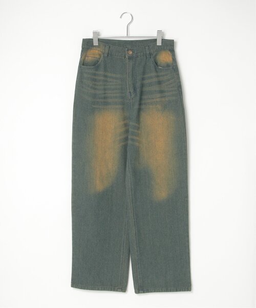 VENCEEXCHANGE(ヴァンスエクスチェンジ)の「デニムバギーパンツ(その他パンツ・メンズ・ネイビー/ブラック/ブルー・LL/L/M)」の10枚目の写真