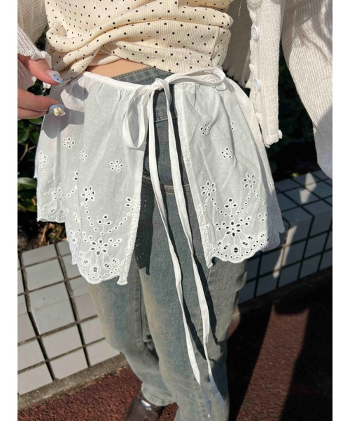 WC（ダブル シー）の「レースミニ巻きスカート（スカート・レディース・ホワイト・FREE）」の11枚目の写真