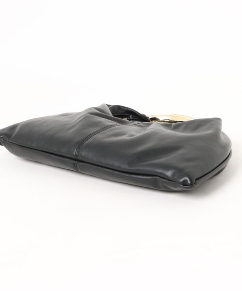 Doux archives（ドゥアルシーヴ）の「Sculpture triangle S（ハンドバッグ・レディース・ベージュ/ブラック・FREE）」の3枚目の写真