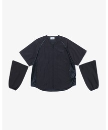 KEBOZ | SUPPLEX CONVERTIBLE SIDE MESH BASEBALL SHIRT(シャツ/ブラウス)
