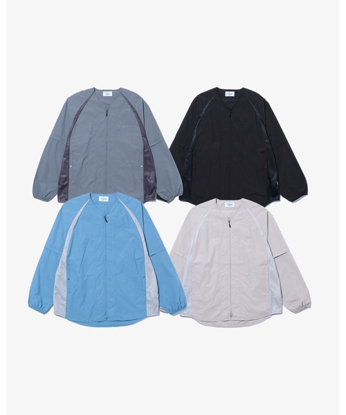KEBOZ（ケボズ）の「SUPPLEX CONVERTIBLE SIDE MESH BASEBALL SHIRT（シャツ/ブラウス・メンズ・ベージュ/ブルー/グレー/ブラック・XL/L/M）」の6枚目の写真