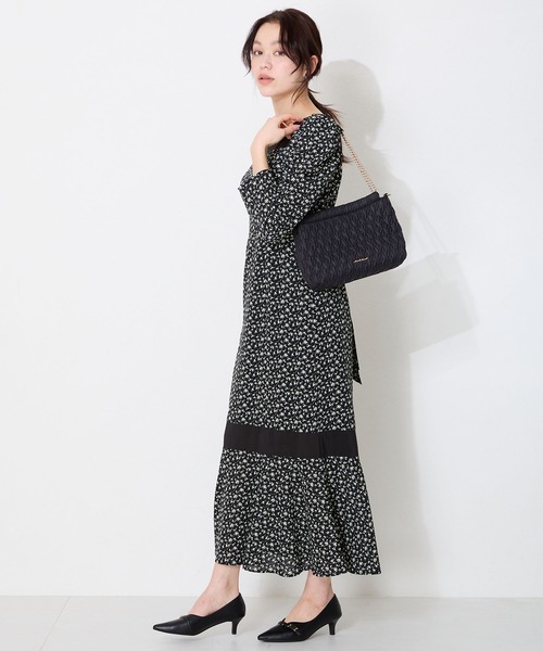 MISCH MASCH(ミッシュマッシュ)の「キルティングチェーンバッグ(ショルダーバッグ・レディース・ブラック・フリ-)」の14枚目の写真