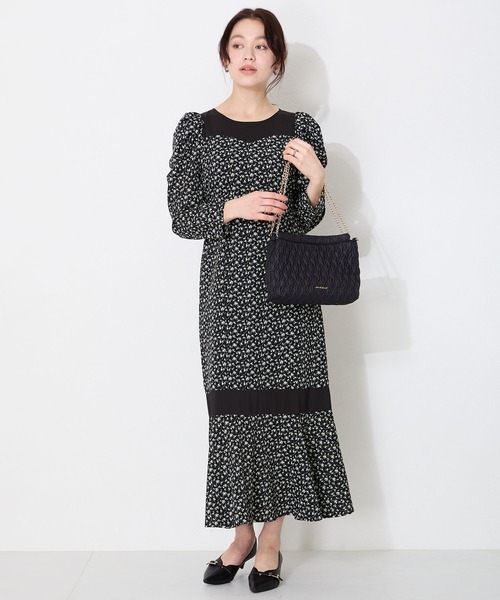 MISCH MASCH(ミッシュマッシュ)の「キルティングチェーンバッグ(ショルダーバッグ・レディース・ブラック・フリ-)」の13枚目の写真