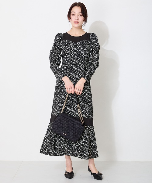 MISCH MASCH(ミッシュマッシュ)の「キルティングチェーンバッグ(ショルダーバッグ・レディース・ブラック・フリ-)」の12枚目の写真