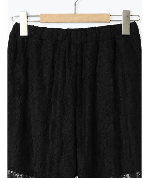 ehka sopo(エヘカソポ)の「レースフレアパンツ(その他パンツ・レディース・オフホワイト/ブラック・F)」の19枚目の写真