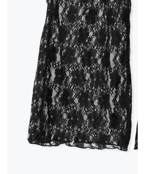 ehka sopo(エヘカソポ)の「レースフレアパンツ(その他パンツ・レディース・オフホワイト/ブラック・F)」の21枚目の写真