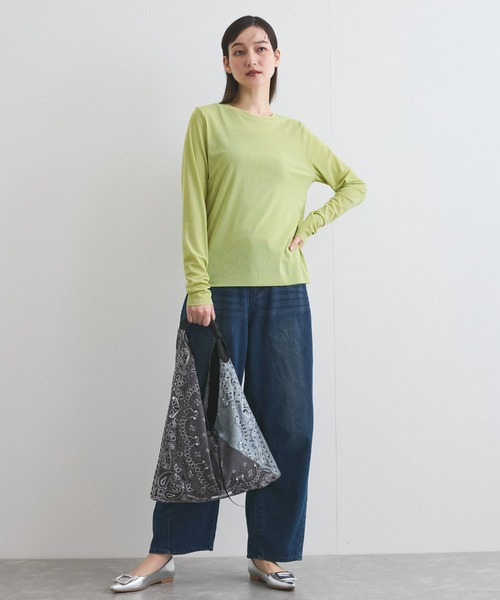 VICKY(ビッキー)の「バンダナパッチワークトートバッグ(トートバッグ・レディース・パープル/ブラック・FREE)」の3枚目の写真