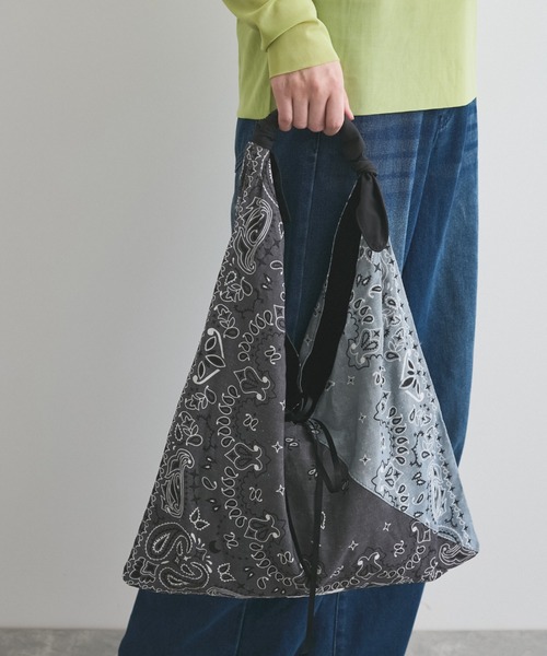 セール】バンダナパッチワークトートバッグ（トートバッグ