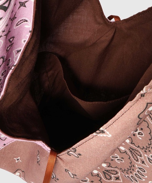 VICKY(ビッキー)の「バンダナパッチワークトートバッグ(トートバッグ・レディース・パープル/ブラック・FREE)」の11枚目の写真