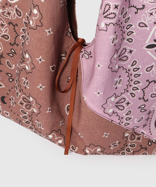 VICKY(ビッキー)の「バンダナパッチワークトートバッグ(トートバッグ・レディース・パープル/ブラック・FREE)」の12枚目の写真