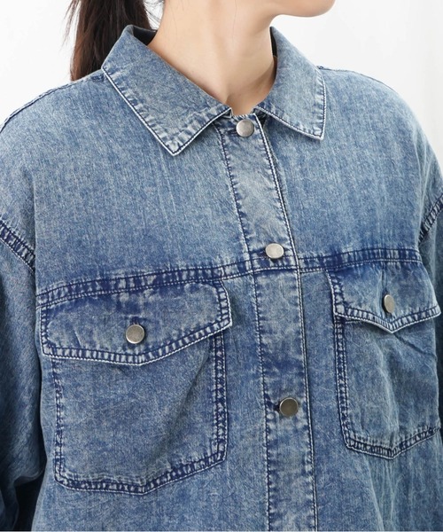 Mal.購入 シニカル シアーデニムシャツ 新品 レレレさん NOLLEY'S｜シアーデニムシャツ | Rakuten Fashion(楽天