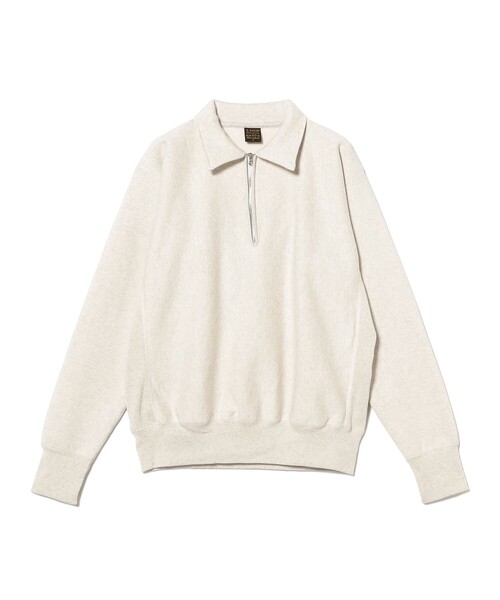 BEAMS F(ビームスエフ)の「*A VONTADE / ハーフジップ スウェット(スウェット・メンズ・ナチュラル/インディゴブルー・LARGE/MEDIUM/SMALL)」の15枚目の写真