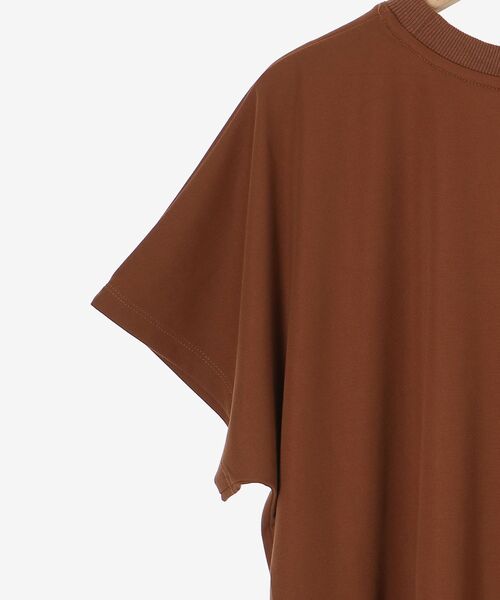 le.coeur blanc(ルクールブラン)の「《WEB限定アイテム》ツイストデザイントップス(Tシャツ/カットソー・レディース・カーキオリーブ/ブラウン/アイボリー/ブラック・38)」の20枚目の写真