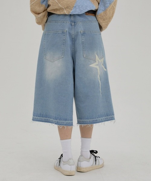 waikeiデニムパンツ カラーデストロイデニムパンツ - WaiKei | 60% - アジア