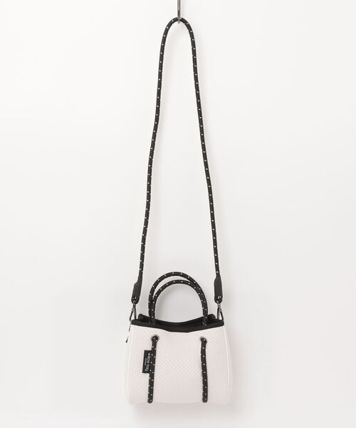 Willow Bay(ウィローベイ)の「Willow Bay/ウィローベイ ミニトートバッグ マイクロバッグ ネオプレン Daydreamer Tiny Neoprene Tote(ショルダーバッグ・レディース・ブラック/セージグリーン/ホワイト・FREE)」の19枚目の写真