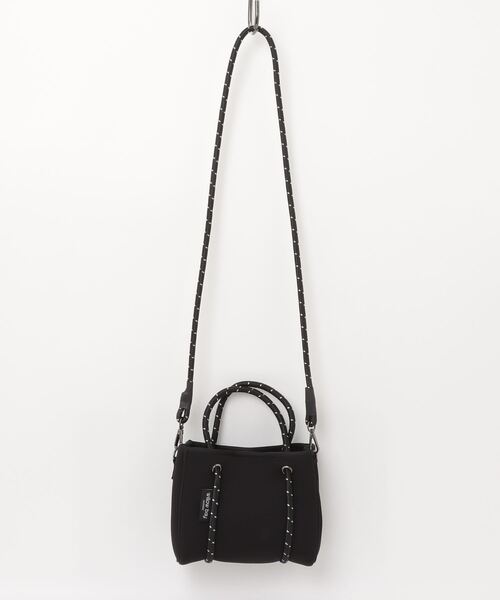 Willow Bay(ウィローベイ)の「Willow Bay/ウィローベイ ミニトートバッグ マイクロバッグ ネオプレン Daydreamer Tiny Neoprene Tote(ショルダーバッグ・レディース・ブラック/セージグリーン/ホワイト・FREE)」の17枚目の写真