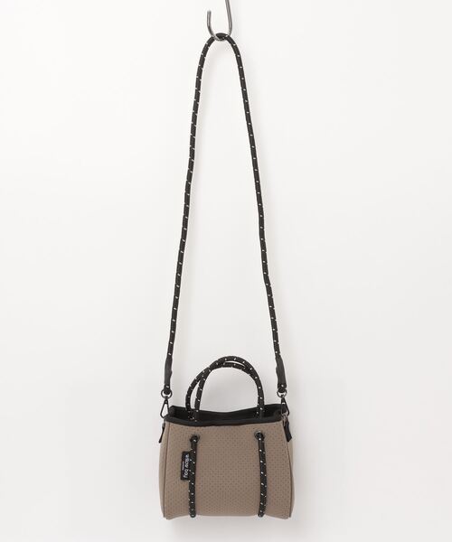 Willow Bay(ウィローベイ)の「Willow Bay/ウィローベイ ミニトートバッグ マイクロバッグ ネオプレン Daydreamer Tiny Neoprene Tote(ショルダーバッグ・レディース・ブラック/セージグリーン/ホワイト・FREE)」の20枚目の写真